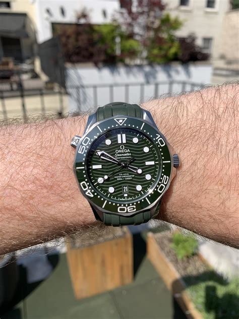 omega seamaster 300 green|Omega Seamaster 300 review.